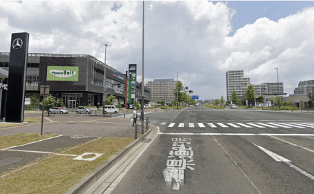 ゼビオ前の交差点（C）